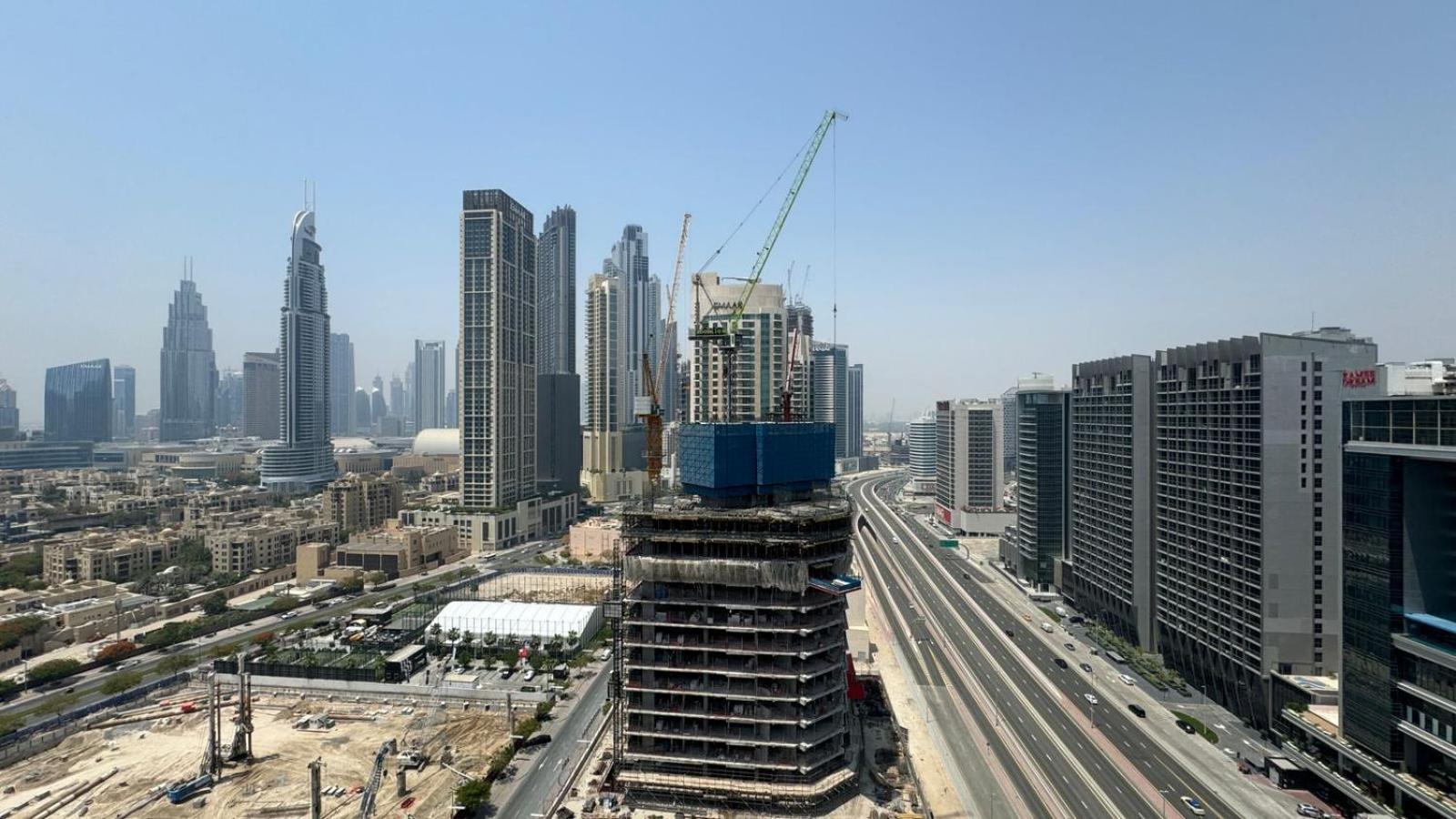 Magnificent - Damac Distinction Downtown Leilighet Dubai Eksteriør bilde